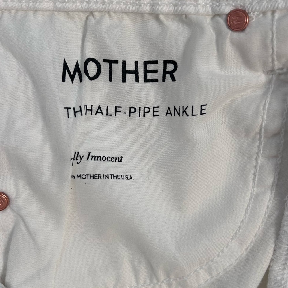 NWT MOTHER
 The Half Pipe Totally Innocent

Size 27 - Picture 11 of 11